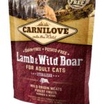 Carnilove Feline Adult Sterilised Cordero Jabali 400Gr