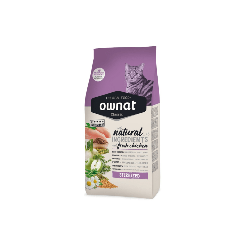 Ownat Classic Adulto Esterilizado Pienso Gatos