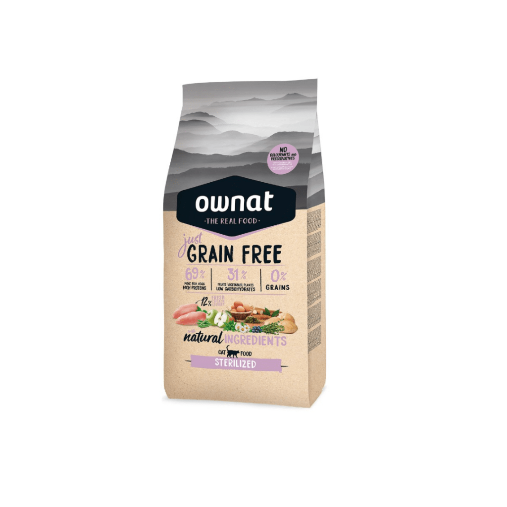Ownat-Just-Gato-Adulto-Esterilizado-Sin-Cereales