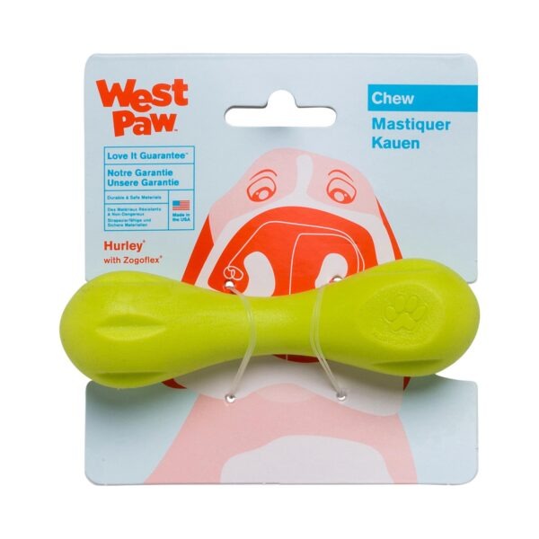 West Paw Zogoflex Juguete Hurley Xs 11Cm Verde