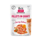 Brit Care Gato Filetes En Salsa Con Salmón Lata 24x85 Gr