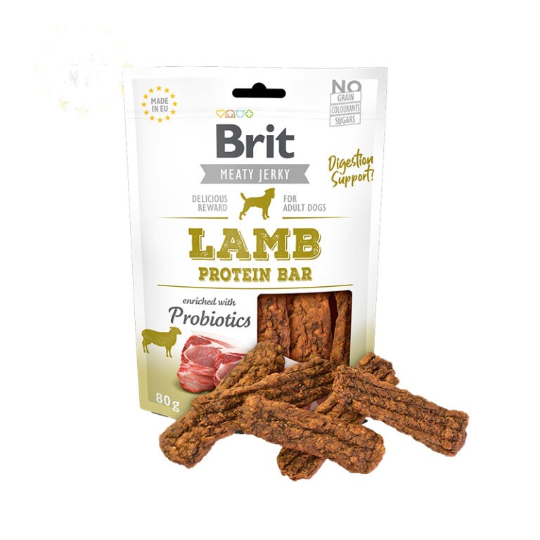 Brit Jerky Snack Barrita Proteínas De Salmón 80 Gr RioVet