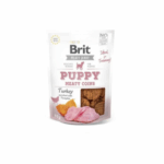 Brit Jerky Snack Monedas Pavo Y Calabaza Para Cachorros 80 Gr