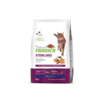 Natural Trainer Sterilised Salmón Pienso Gatos