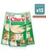 Churu Puré Atún Con Pollo Snack Cremoso Para Gatos Pack 12x4 Tubos