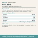 Ficha técnica de Churu Rolls pollo con composición y análisis