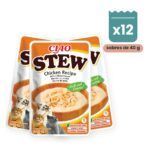 Churu Stew Pollo Estofado Para Gatos Pack 12x40 g