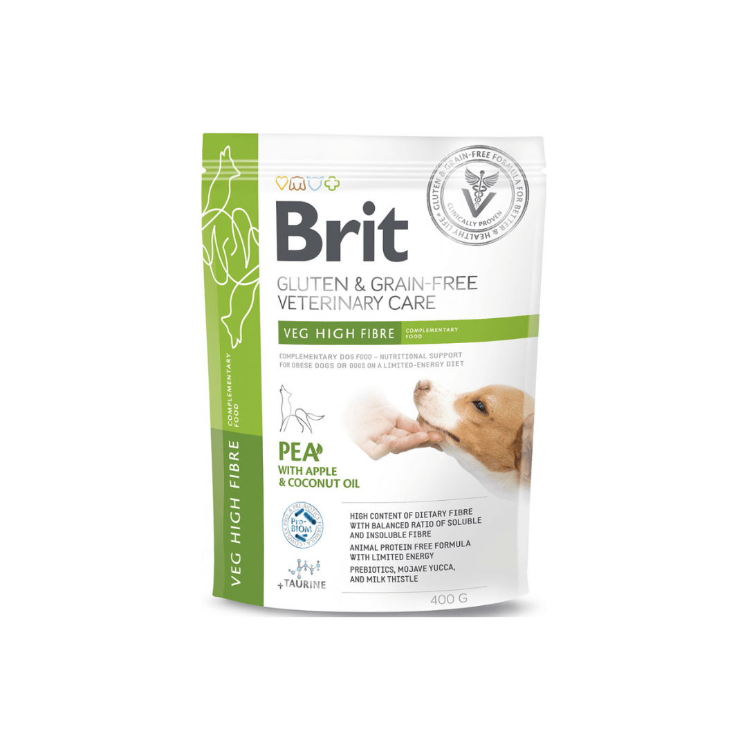 Brit Pienso Perros Sin Cereales Dieta Veterinaria Alto En Fibra Vegetal