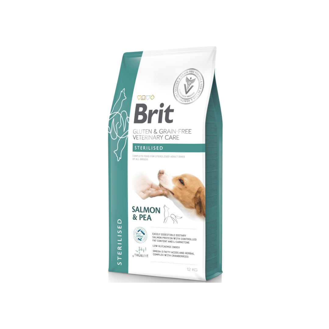 Brit Pienso Perros Sin Cereales Dieta Veterinaria Esterilizado