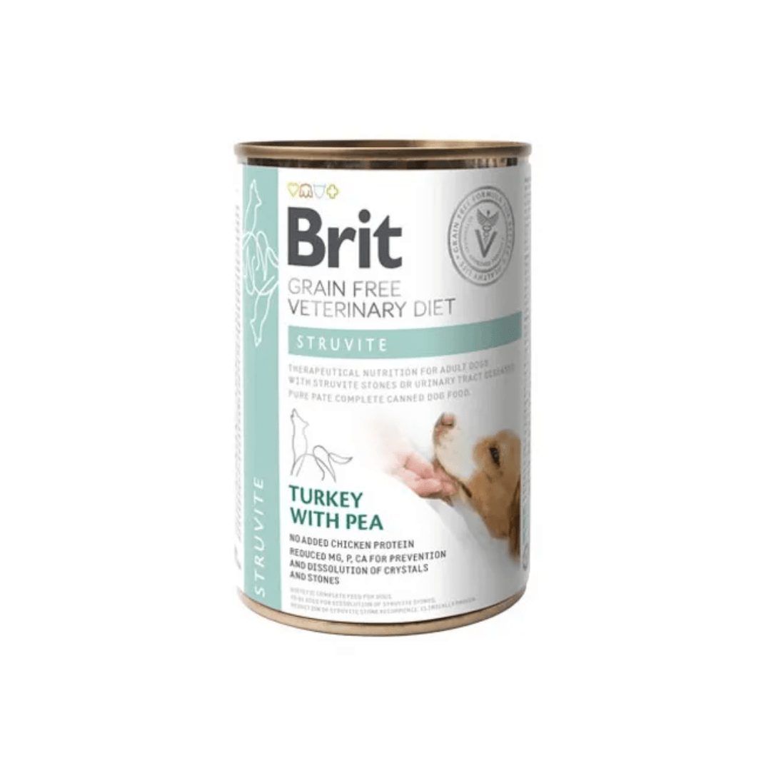Brit Pienso Perros Sin Cereales Dieta Veterinaria Estruvita Latas 6x400