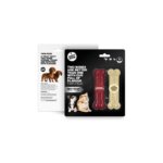 Tasty Bone Mordedor Twin Pack Sabores Ternera Y Cordon Bleu Para Perros