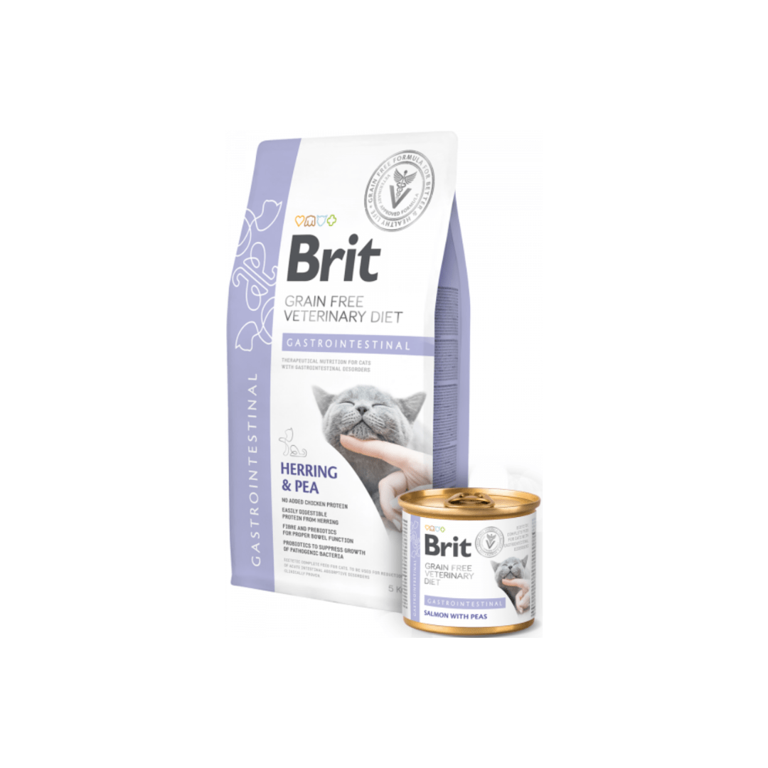 Brit Pienso Sin Cereales Dieta Veterinaria Gato Gastrointestinal