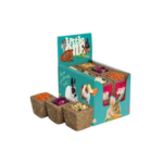 Little One Relleno Surtido Con Pradera Para Roedores Pack Ahorro 12x65 Gr