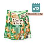 Churu Bites Atún Premios Rellenos Para Gatos Pack 12x30 g