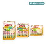 Churu Puré Variedad Pollo Snack Cremoso Para Gatos 20, 40 o 60 Tubos