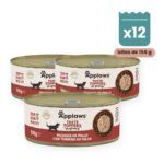Applaws Taste Toppers pollo con ternera en salsa para perros lata 156 g pack 12