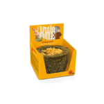 Little One Treat Toy Raíces Cuenco De Flores Para Roedores 120 Gr