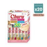 Churu Puré Variedad Marisco Snack Cremoso Para Gatos 20 Tubos