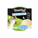 YOW UP Yogur Helado Natural Con Pollo Y Manzana Para Perros Pack Ahorro 12x110 Gr