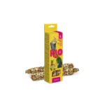 RIO Barritas Fruta Tropical Para Pequeñas Cotorras 8 Paquetes