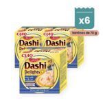 Churu Dashi Delights Pollo Con Atún En Caldo Dashi Para Gatos Pack 6x70 g