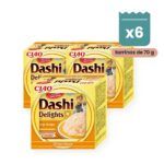 Churu Dashi Delights Pollo En Caldo Dashi Para Gatos Pack 6x70 g