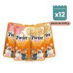 Churu Twin Packs Pollo En Caldo Para Gatos Pack 12x2 Sobres