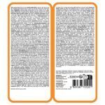 Reverso del envase de Churu Twin Packs pollo con composición y análisis