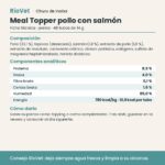Ficha técnica de Churu Meal Topper pollo con salmón con composición y análisis