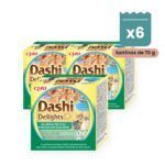 Churu Dashi Delights Atún Con Copos De Bonito Para Gatos Pack 6x70 g