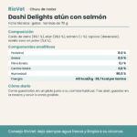 Ficha técnica de Churu Dashi Delights atún con salmón con composición y análisis