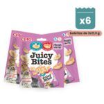 Churu Juicy Bites Sabor Gamba Y Mezcla De Marisco Para Gatos 6 Bolsitas
