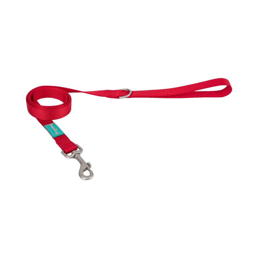 freedog-correa-nylon-basic-rojo