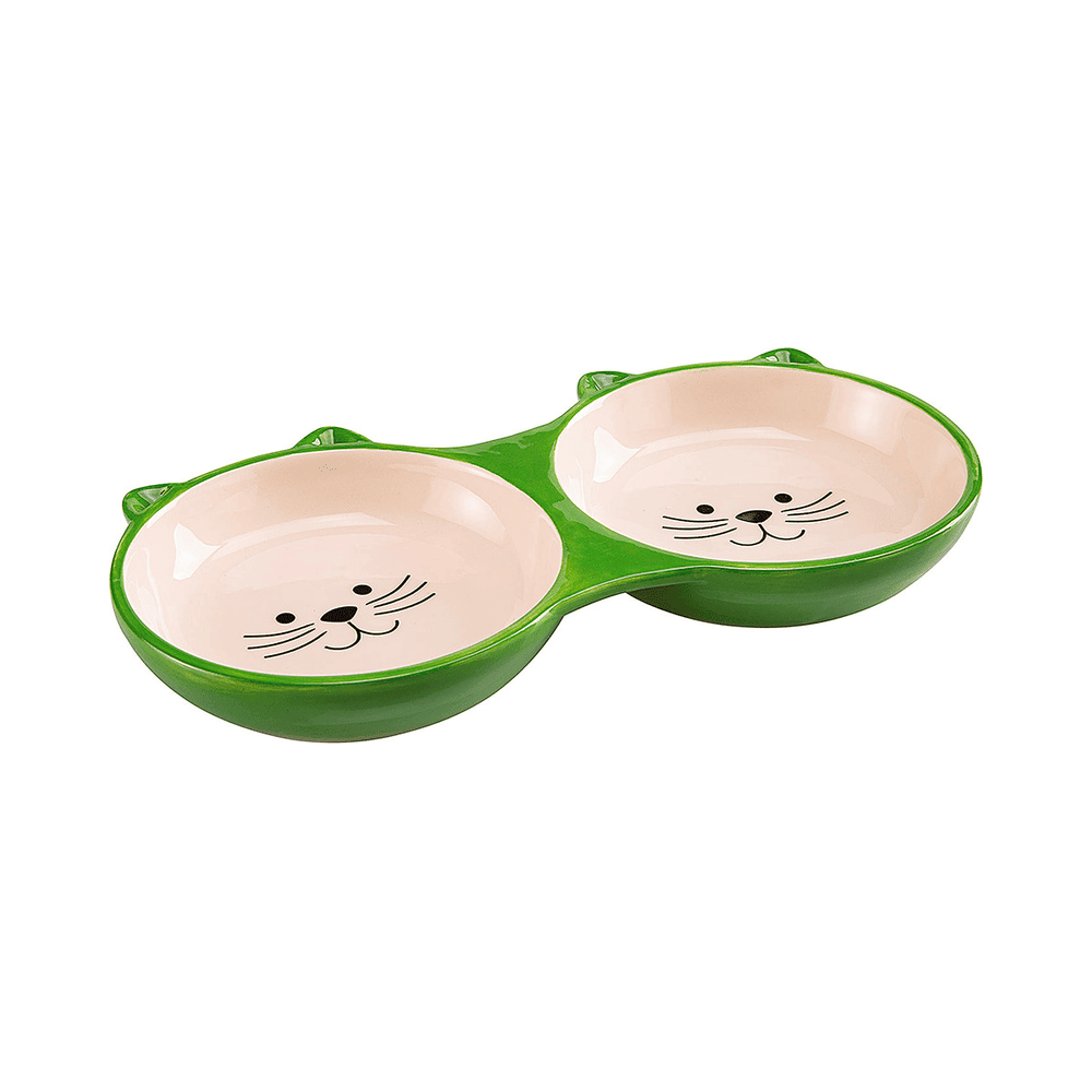 ferplast-comedero-de-ceramica-doble-izar-230-ml