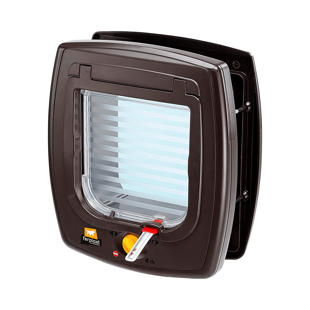 ferplast-puerta-swing-7-marron-para-gatos-y-perros-pequenos