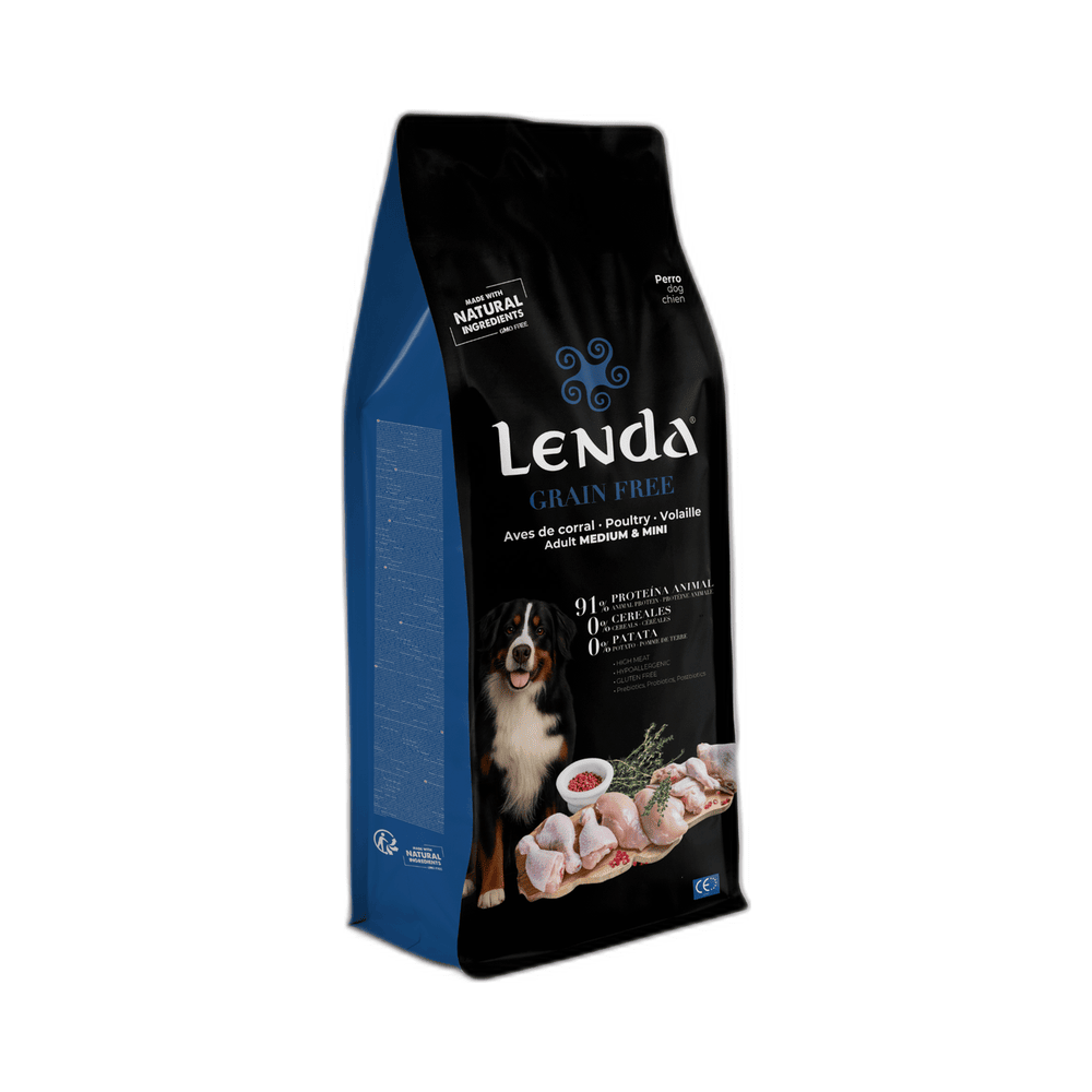 lenda-pienso-sin-cereales-high-meat-pato-y-pavo-para-perros-10-kg