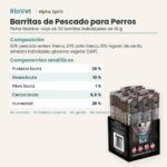Ficha técnica de Barritas de Pescado para Perros de Alpha Spirit
