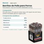 Ficha técnica de Barritas de Pollo para Perros de Alpha Spirit