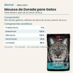 Ficha técnica de Mousse de Dorada para Gatos de Alpha Spirit