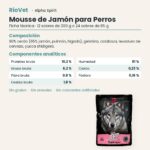 Ficha técnica de Mousse de Jamón para Perros de Alpha Spirit