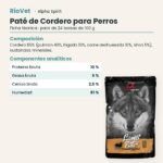 Ficha técnica de Paté de Cordero para Perros de Alpha Spirit