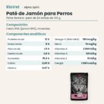 Ficha técnica de Paté de Jamón para Perros de Alpha Spirit