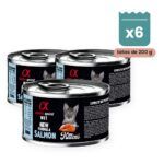 Alpha Spirit Paté de Salmón para Gatitos en Lata Pack 6x200 g
