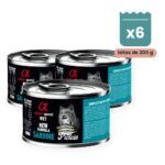 Alpha Spirit Paté de Sardina para Gatos en Lata Pack 6x200 g