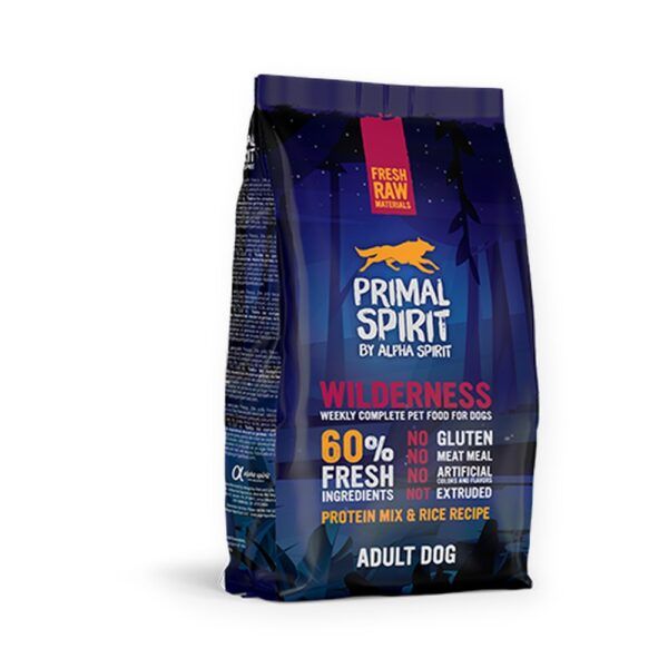 Alpha Spirit Primal Spirit 60% Wilderness Pienso para Perros Adultos 1 Kg