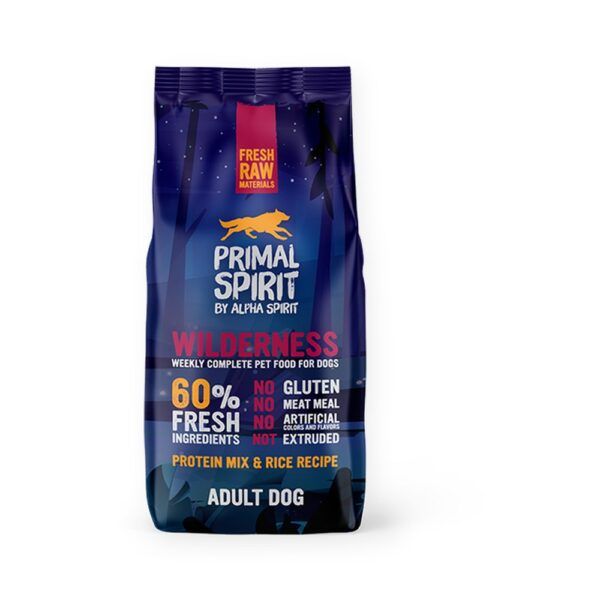 Alpha Spirit Primal Spirit 60% Wilderness Pienso para Perros Adultos