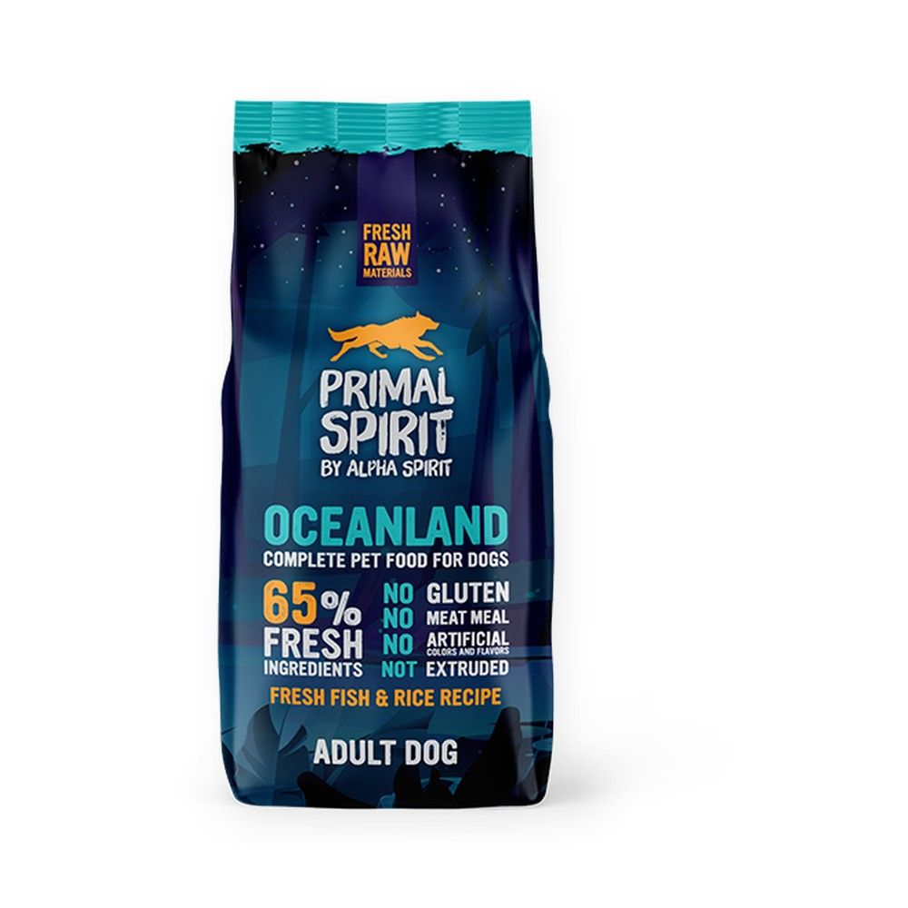 Alpha Spirit Primal Spirit 65% Oceanland Pienso para Perros Adultos
