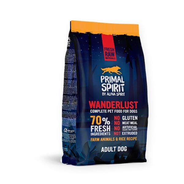 Alpha Spirit Primal Spirit 70% Wanderlust Pienso para Perros Adultos 1 Kg