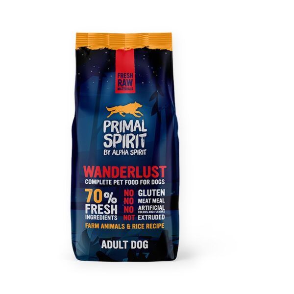Alpha Spirit Primal Spirit 70% Wanderlust Pienso para Perros Adultos