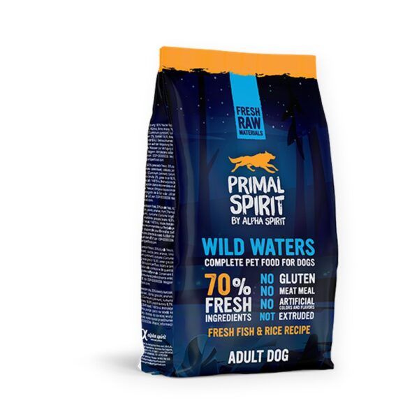 Alpha Spirit Primal Spirit 70% Wild Waters Pienso para Perros Adultos 1 Kg